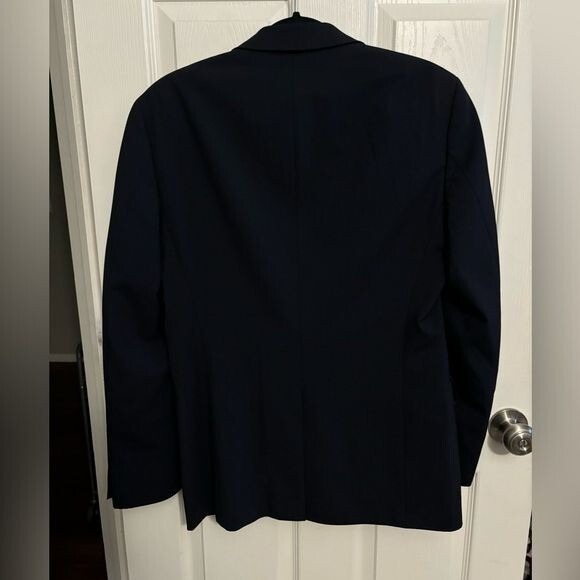 Hugo Boss | The Jam 76/Sharp 1 Wool Sports Coat Blazer Navy Blue Sz 36R - Picture 2 of 9